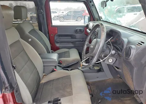 2008 Jeep Wrangler X from USA, damaged, VIN 1J4FZ24128L603874